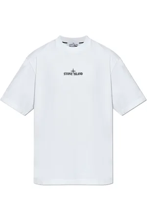 Stone Island Heren, Tops, Wit, Maat: XL Katoen