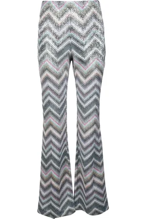 Missoni Dames, Broeken, Veelkleurig, Maat: XS Viscose