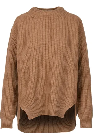 DEPARTMENT FIVE Dames, Truien, Bruin, Maat: S Wol