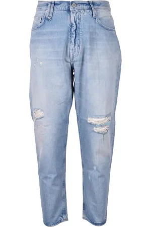 Cycle Heren, Jeans, Blauw, Maat: W34 Katoen