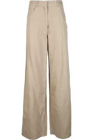 Max Mara Dames, Broeken, , Maat: S Katoen