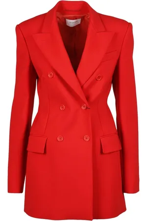 Sportmax Dames, Jassen, Rood, Maat: S Wol
