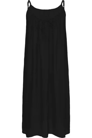 Kaffe Dames, Jurken, Zwart, Maat: 6XL Viscose