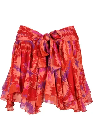 Dondup Dames, Rokken, Rood, Maat: XS Viscose