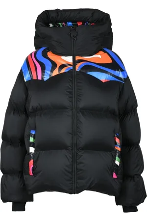 Emilio Pucci Dames, Jassen, Zwart, Maat: 2XS Nylon