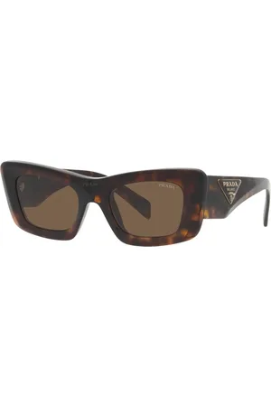 Prada Dames, Accessoires, Bruin, Maat: 50 MM Polyamide