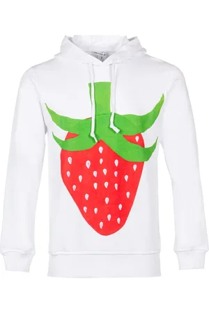 Comme des Garçons Heren, Sweatshirts & Hoodies, Wit, Maat: S Katoen