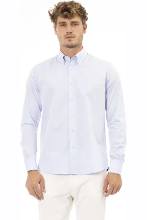 BALDININI Heren, Overhemden, Blauw, Maat: M