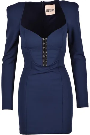 ANIYE BY Dames, Jurken, Blauw, Maat: S Poliester