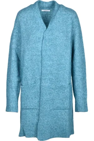 KANGRA CASHMERE Dames, Truien, Groen, Maat: XS Katoen