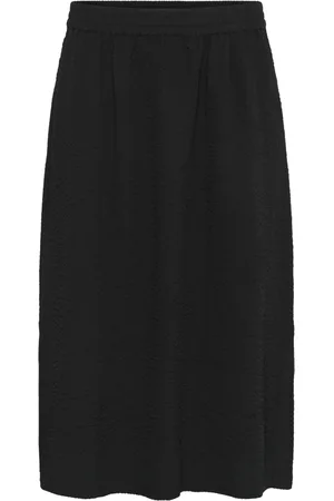 Kaffe Dames, Rokken, Zwart, Maat: 5XL