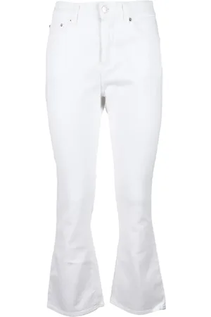 DEPARTMENT FIVE Dames, Jeans, Wit, Maat: W26 Katoen