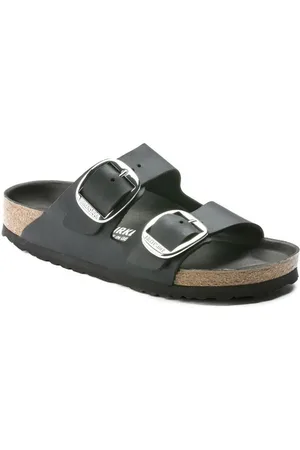 Birkenstock Dames, Schoenen, Zwart, Maat: 41 EU Leer