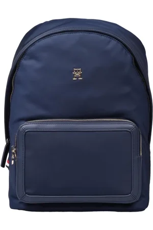 Tommy Hilfiger Dames, Tassen, Blauw, Maat: ONE Size Nylon
