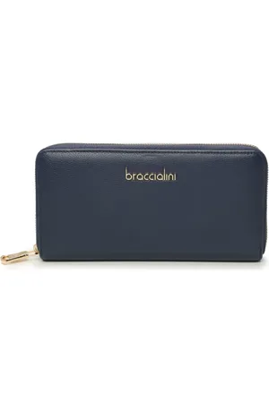 Braccialini Dames, Accessoires, Blauw, Maat: ONE Size Leer