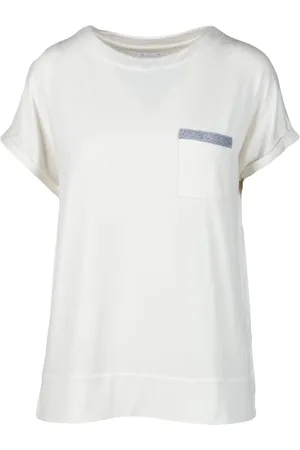 ELEVENTY Dames, Tops, Wit, Maat: XL Spandex