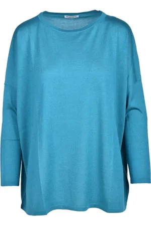 KANGRA CASHMERE Dames, Truien, Groen, Maat: S Zijde