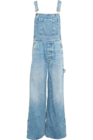Cycle Dames, Jumpsuits & Playsuits, Blauw, Maat: M Denim