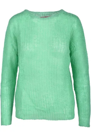 PINK MEMORIES Dames, Truien, Groen, Maat: M Wol