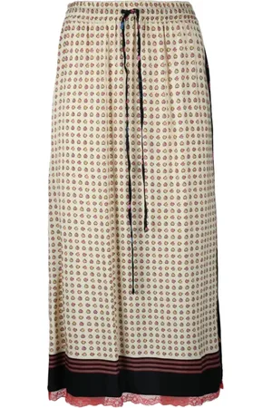 SEMICOUTURE Dames, Rokken, Veelkleurig, Maat: S Viscose