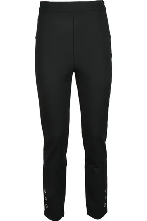 Guess Dames, Broeken, Zwart, Maat: M Spandex