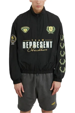 Represent Heren, Jassen, Zwart, Maat: L