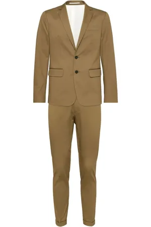 Dsquared2 Heren, Pakken, Bruin, Maat: L
