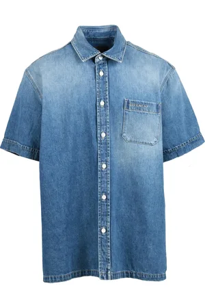 Givenchy Heren, Overhemden, Blauw, Maat: L Katoen