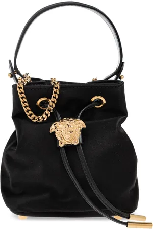 VERSACE Dames, Tassen, Zwart, Maat: ONE Size Leer