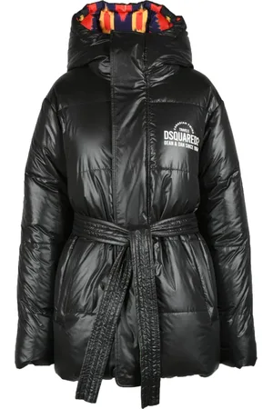 Dsquared2 Dames, Jassen, Zwart, Maat: 2XS Poliester