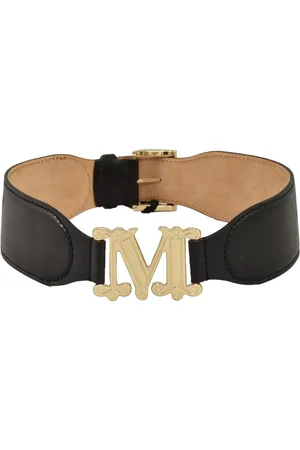 Max Mara Dames, Accessoires, Zwart, Maat: M Leer