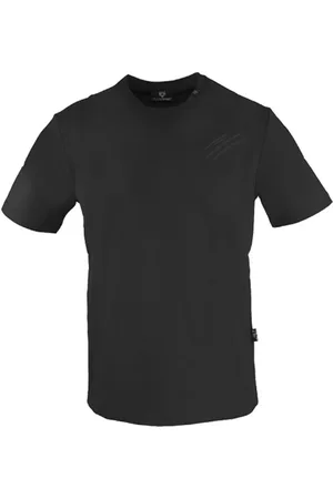 Philipp Plein Heren, Tops, Zwart, Maat: XL Katoen