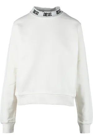 Diesel Dames, Sweatshirts & Hoodies, Wit, Maat: XS Katoen