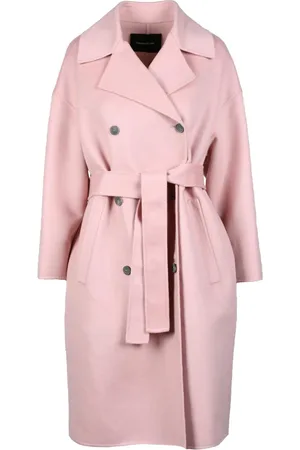 Fabiana Filippi Dames, Mantels, Roze, Maat: M Wol