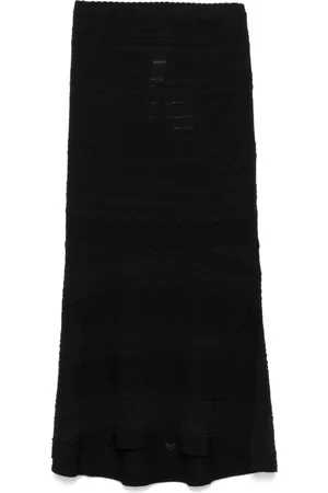 Twin-Set Dames, Rokken, Zwart, Maat: M Viscose