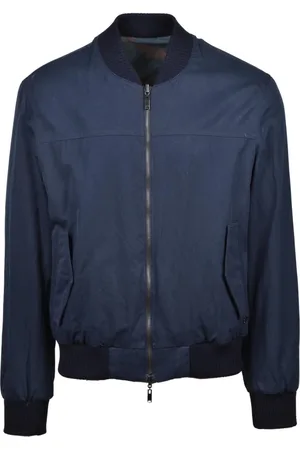 Dondup Heren, Jassen, Blauw, Maat: L Katoen