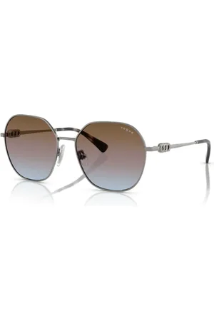 vogue Dames, Accessoires, Grijs, Maat: 55 MM