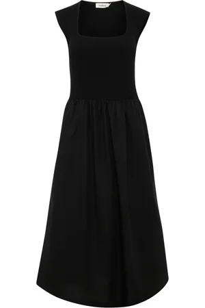 Soaked in Luxury Dames, Jurken, Zwart, Maat: XL Katoen