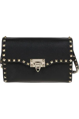VALENTINO GARAVANI Dames, Tassen, Zwart, Maat: ONE Size Leer