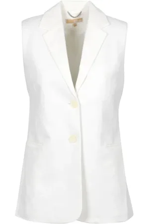 Michael Kors Dames, Jassen, Wit, Maat: XL