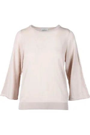 BALLANTYNE Dames, Truien, Roze, Maat: S Katoen