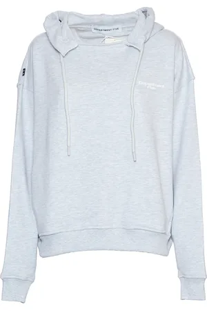DEPARTMENT FIVE Dames, Sweatshirts & Hoodies, Grijs, Maat: S Katoen