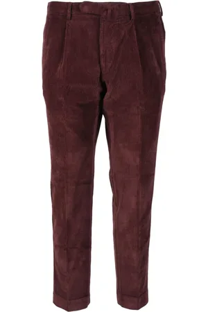 Biagio Santaniello Heren, Broeken, Rood, Maat: XL Katoen