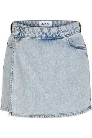 JACK & JONES Dames, Rokken, Blauw, Maat: S Denim