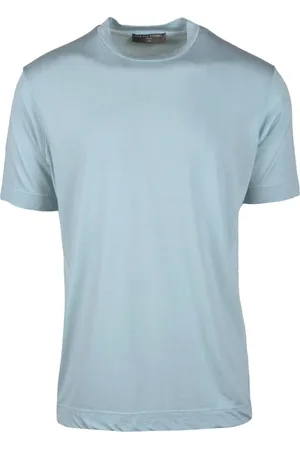 Daniele Fiesoli Heren, Tops, Blauw, Maat: M Katoen