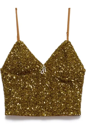 ANIYE BY Dames, Tops, Bruin, Maat: M Poliester