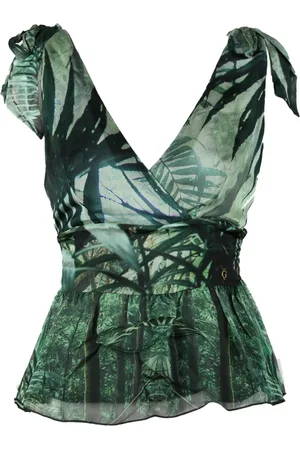 Guess Dames, Tops, Groen, Maat: S Zijde
