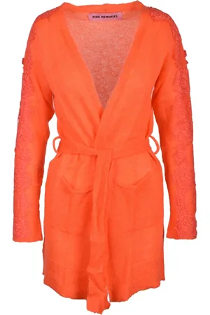 PINK MEMORIES Dames, Truien, Oranje, Maat: XL Mohair