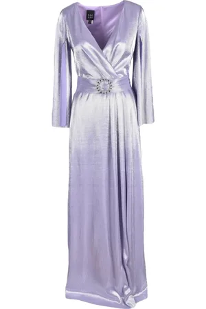 ACCESS FASHION Dames, Jurken, Paars, Maat: XL Poliester