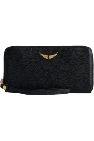 Zadig & Voltaire Dames, Accessoires, Zwart, Maat: ONE Size Leer